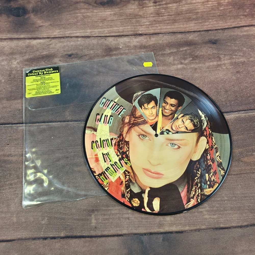 Culture Club Colour By Numbers Vinyl LP 12" Multi Good Picture Disc 1983 Rare
